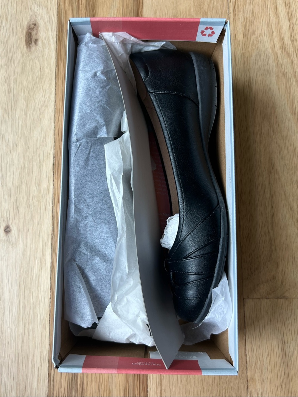 NIB SOUL Naturalizer Gift Black Ballet Flats Comfort Work Shoes Bow Workwear - Picture 10 of 12